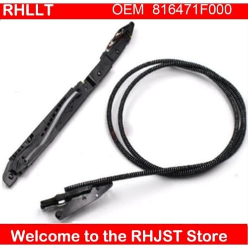 Sunroof Guide Left for Hyundai for Kia Azera Sonata Santa Fe 816471F000 816481F000 Entourage Sportage Optima Borrego Veracruz