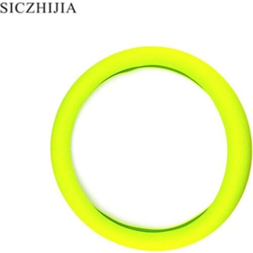 Car anti-slip soft silicone car steering wheel cover for Geely Vision SC7 MK CK Cross Gleagle SC7 Englon SC3 SC5 SC6 SC7 Panda
