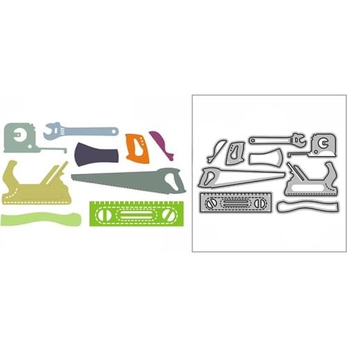 New Tool Ruler Wrench Craft Embossing Mold 2021 Metal Cutting Dies for DIY Decorative Scrapbooking Album Card Making No Stamps