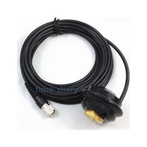 NEW 5M Whip Antenna Pole Mount cable TNC connector FOR GPS Base station