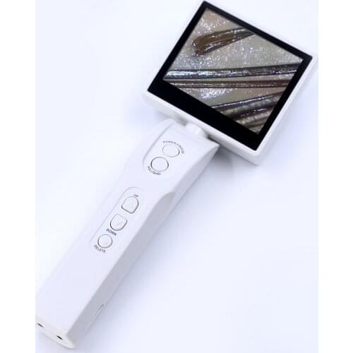 Portable skin Hair Scalp Microscope device Magic Mirror digital Skin Analyzer scalp hair scanner camera with 3 inch lcd screen
