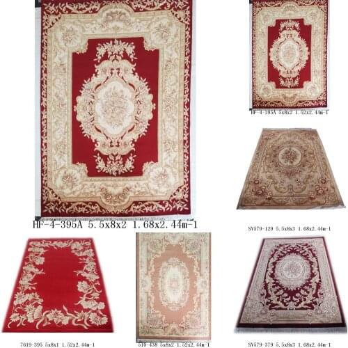 Renaissance high density villa Palace club American carpet pure wool Exhibition Hall
