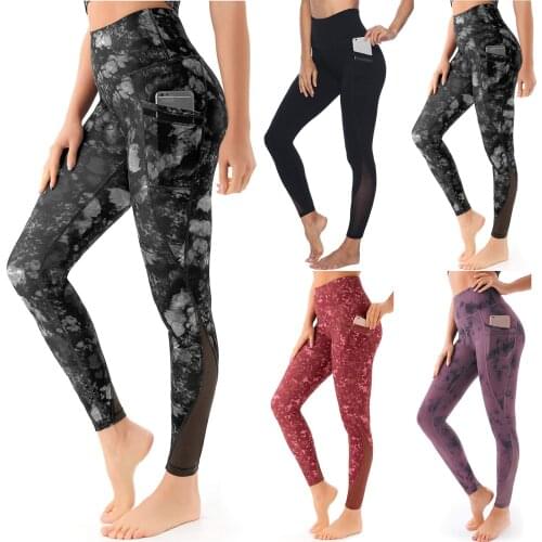 Sweatpants Women High Waist Leggings Pure Tights Color Hip Pocket Gym Yoga Pants Sweatpants Leggings спортивные штаны женщин