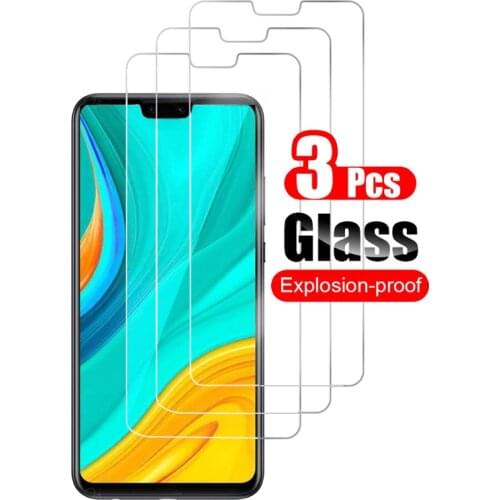 3Pcs Tempered Glass For Huawei Y8s Y8 s Screen Protector Shield For Huawei Y8S Y8P Phone Protective Glass Film 9H Clear Guard