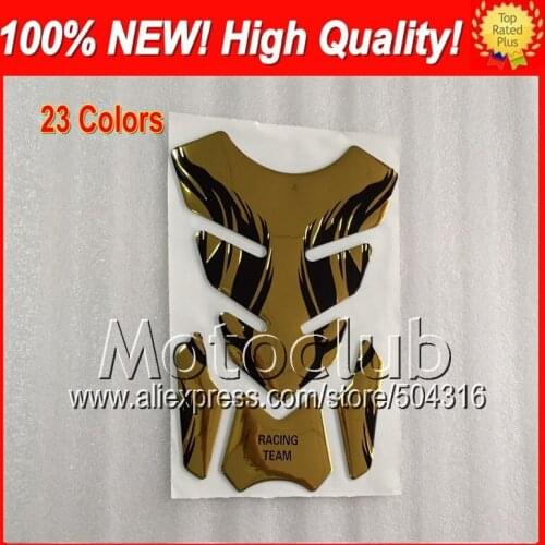 Carbon Fiber Tank Pad Protector For YAMAHA YZFR6S 06 07 08 09 YZF-R6S YZF600 YZF R6S 2006 2007 2008 2009 3D Gas Tank Cap sticker