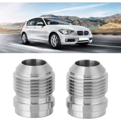 1pcs T6061 Aluminum AN -10 Male Weld Bungs Inner Diameter 14.3mm Male Aluminium Weld On Oil Cooler Catch Tank General Auto Parts