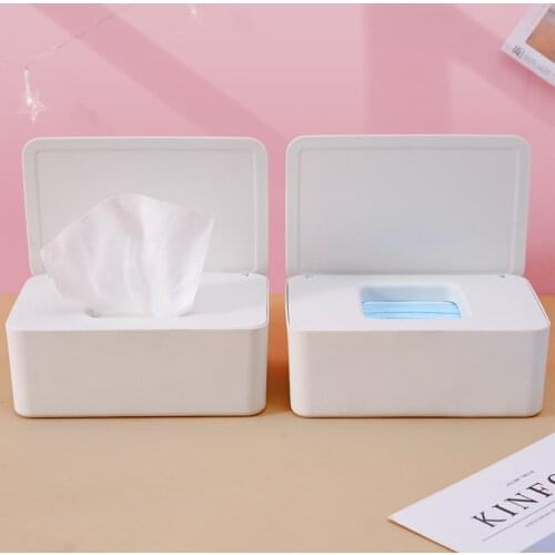 1Pcs Multifunctional Tissue Mask Storage Box Mask Case Desktop Drawer Tissue Box Storage Box Dustproof Make Up Drawer Organizer