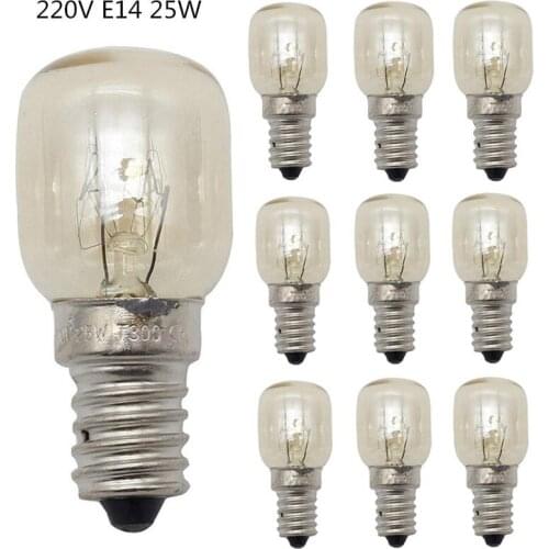 15W/25W E14 220V 300 Degree High Temperature Resistant Microwave/Oven Bulb