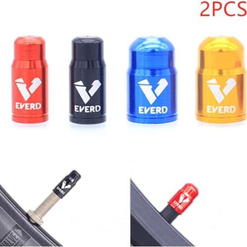 2pcs Aluminum Bike Valve Cap Ultralight Mountain Road Bicycle Tire Cap For Schrader Presta Tire Valve Protector MTB Accessories