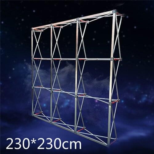 Aluminum Flower Wall Folding Stand Frame for Wedding Backdrops Straight Banner Exhibition Display Stand Trade Advertising