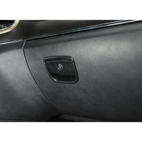 Co-pilot Storage Box Handle Decorative Cover Trim Sticker for Jeep Grand Cherokee 2011+ Car Accessories Interior Decoration