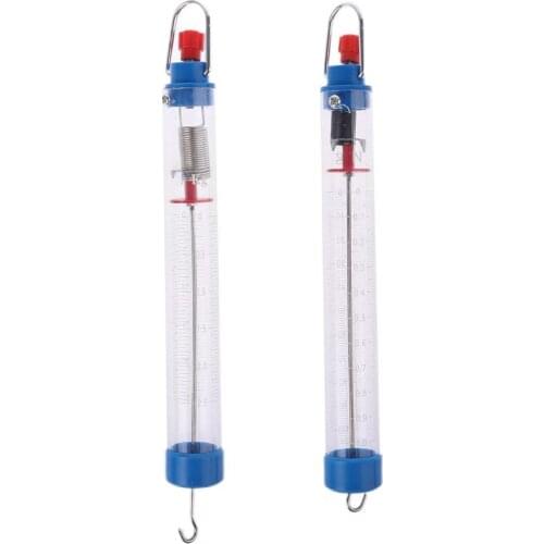 25N/2500g Newton Meter Force Meter Spring Dynamometer Spring Dual-Scaled Balance for Physical Experiment 19QB