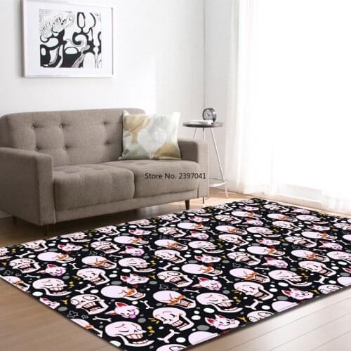 Colorful Cartoon Mats Flame Football Pattern 3D Printing Carpets for living Room Bedroom Decor Carpet Kids Room Play Area Rugs