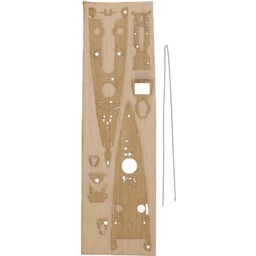 1/700 Scale Scharnhorst Wooden Deck Upgrade Parts Kit