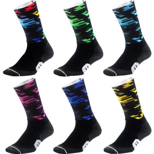 Professional Bike Team Aero Cycling Socks Seamless Anti Slip Sport Socks Road Bicycle Socks Outdoor Racing Bike Compression Sock