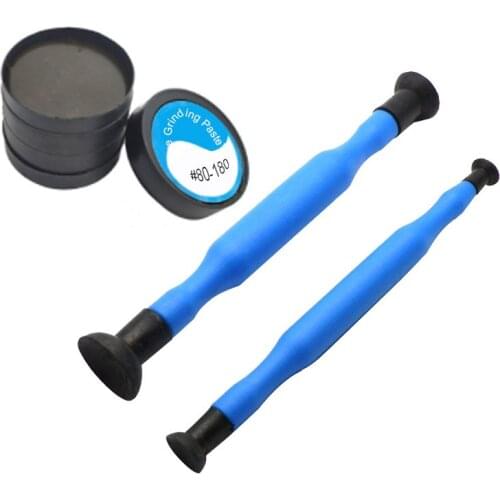 Valve Lapping Sticks Plastic Grip with Suction Cup Grinding Paste Sand for Auto Motorcycle Cylinder Engine Valves Grinding tool