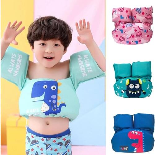 Swimming ring Childrens pool arm ring kids safety swimming life jacket vest swimming vest child buoyancy vest Baby buoy Float