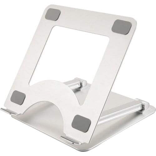 Portable Adjustable Aluminum Alloy Laptop Stand Holder Foldable Laptop Riser