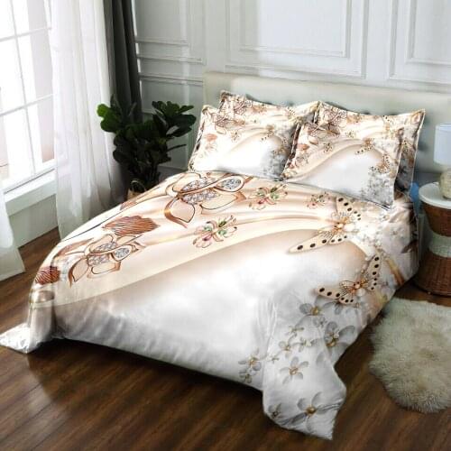 Leaf Print Bedding California King Girl 3D Bedding Set Twin King Queen Duvet Bed Cover Bedsheet Pillowcase Adulte