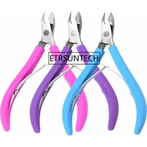Women Nail Art Nipper Stainless Steel Cuticle Clipper Manicure Plier Cutter Tool Nail Tool Cuticle Scissor F1680
