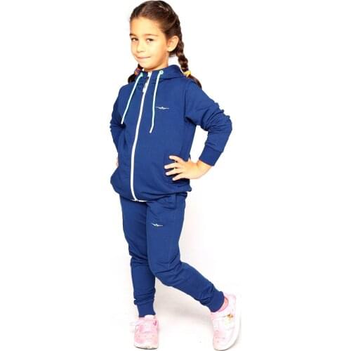 Girls Tracksuit Set With Hood