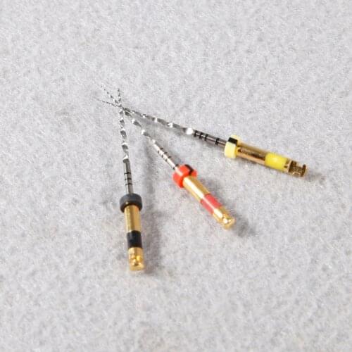 Dental Endodontic Root Canal Reciprocating Files TF3 25 mm Assorted No.20/25/40 Mixed 3 Per Package