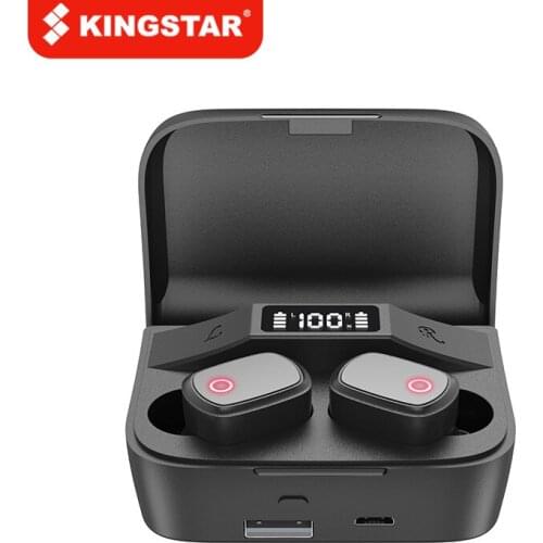 KINGSTAR TWS Earphone Headset Bluetooth 5.0 2000mAh Battery Capacity Cute Cartoon Heavy Bass Noise Reduction Wireless Headphones