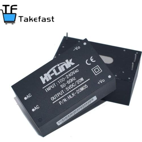 10pcs HLK-20M05/20M09/20M12/20M15 AC DC 220V 5V/9V/12V/15V/24V isolated switching step down power supply module home automation