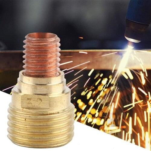 45V44 Gas Lens Collet Body welding equipment2.4mm3/32" for TIG Welding Torch WP-9/20/25(5PCS)
