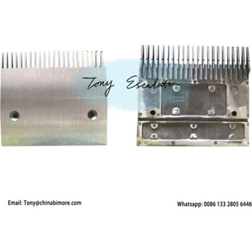 50641441 Escalator Comb Plate L199.4mm W180.8mm Hole Space 145mm RIGHT CENTER 22Teeth
