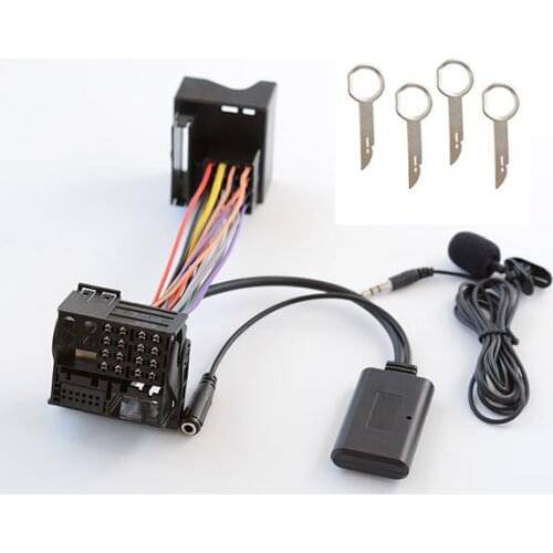 3.5 MM JACK AUDIO AUX in Bluetooth Module Adapter for Ford Mondeo Focus Kuga Sony 6000CD Radio