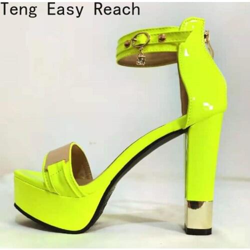 Platform sandals peep toe high heels sandals women Ankle Strap Shoes Gladiator Party Dress Wedding Shoes heels 2021