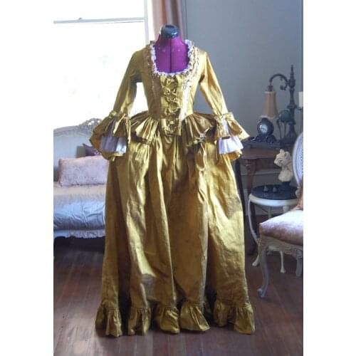 Cosplaydiy Marie Antoinette Baroque Ball Gown Medieval Court Royal Princess Renaissance Costume Dress for Halloween Carnival