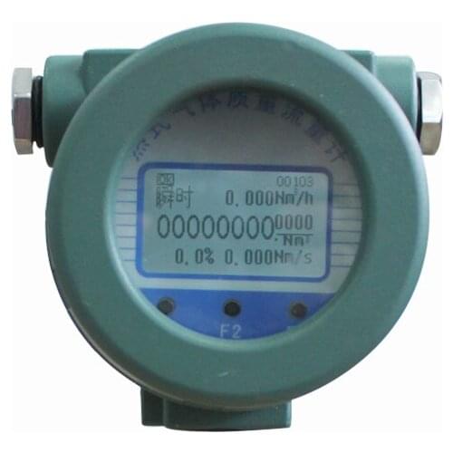 RS485 protocol output dual channel Thermal gas mass flow meter converter