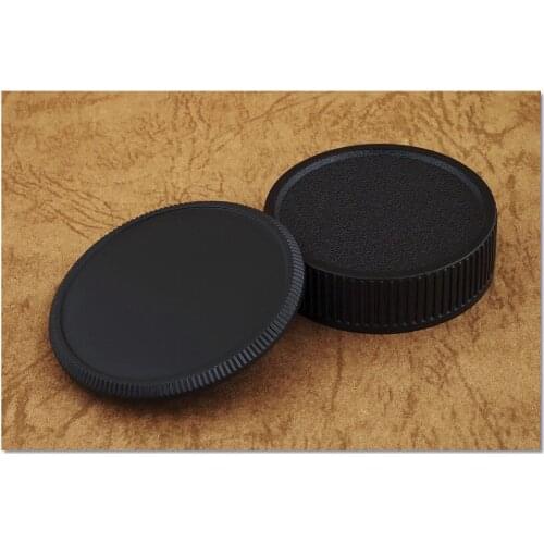 Camera M42 42mm Screw Mount Body Cap & Rear Lens Cap Set Pentax Praktica Fujica