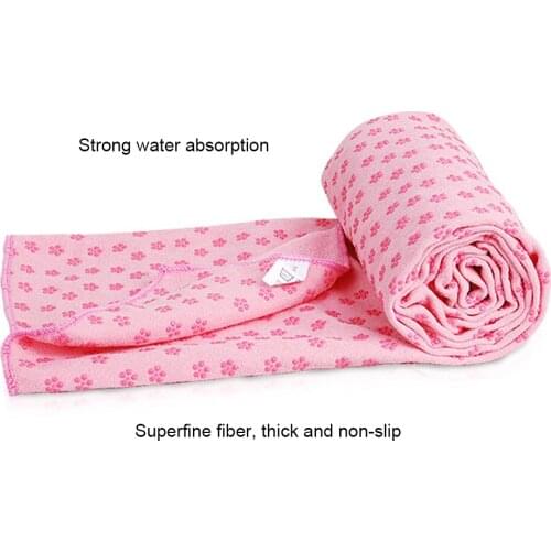 Yoga Mat Towel 63*183cm Massage Microfiber Non-slip Sport Beach Swimming Picnic Practise Quick-Drying Yoga Fitness Towel Blanket