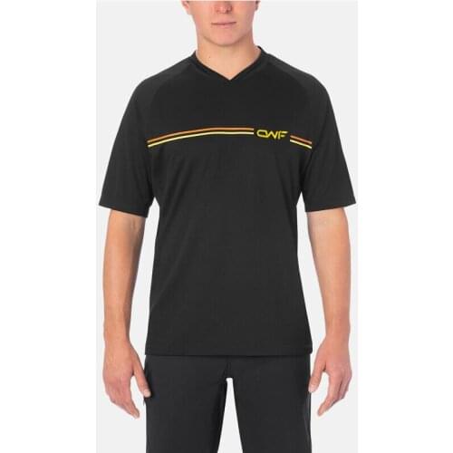 Men Short Mountain Biker Jersey Off-Road MX Moto MTB BMX Shirts Downhill Enduro Clothing Breathable Quick-Drying