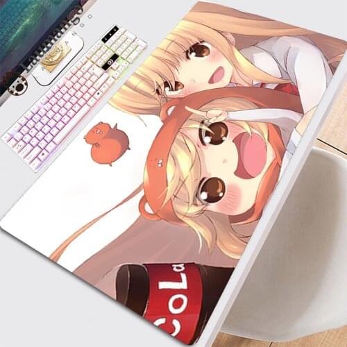 Desk Pad Mouse Pad Gamer Accessories Extended With Pc Mat Kawaii Gaming Computer Table Pads Mouse Pad Kawaii Cute Umaru-chan Pad