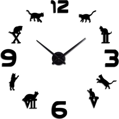 New wall clock diy clocks reloj de pared quartz watch europe living room large decorative horloge murale watches stickers