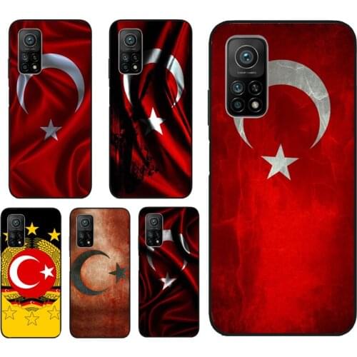 Retro Republic of Turkey Flag Phone Case For Xiaomi Mi 11 Ultra 9T 10T Pro Mi Note 10 Lite POCO X3 M3 Pro F3 Back Cover