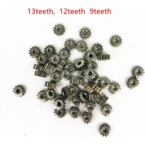 13 teeth 13teeth 9 teeth 12 teeth metel Gear for BOSCH MAKITA DEWALT HILTI Dexter HITACHI Metabo Milwaukee Drill 550 Motor