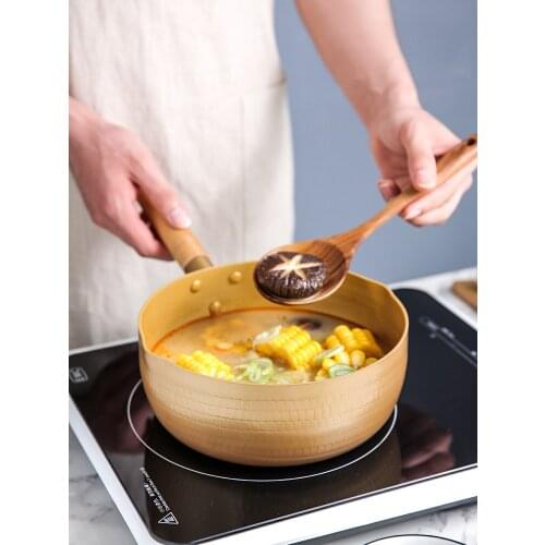 Auxiliary Food Frying And Boiling Integrated Household Non Stick Small Milk With Noodles Кастрюли Ollas De Cocina Cooking Pot