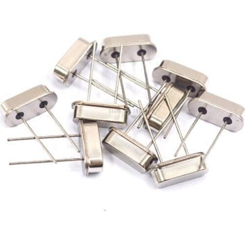 10PCS/Lot Crystal Oscillator Crystal Resonator 27MHz 27M 27.000MHz 27.000M 27.000 49S HC-49S DIP-2 Passive crystal Quartz
