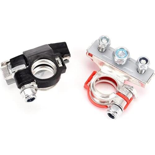 2pcs Pure Copper Battery Column Connector Replacement Battery Terminal Clamp for IVECO Battery Pile Accessories