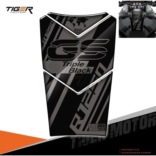3D Resin Motorcycle Gas Tank Pad Protection Decals Fits for BMW R1250GS Adventure Triple Black Model 2020 2021