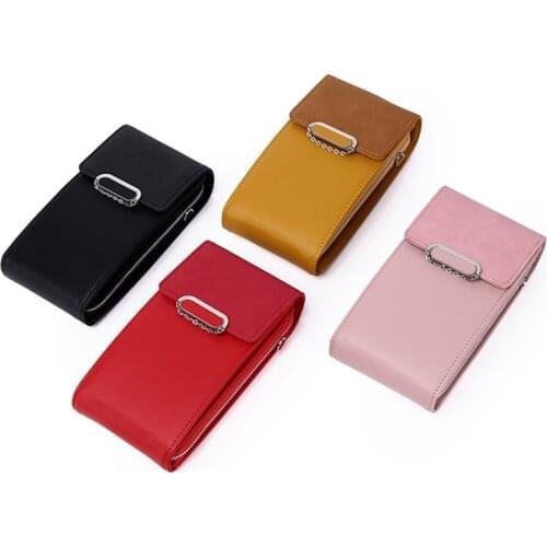5/Colors Women Diversity Convenience And High Quality Cross-body Cell Phone Pouch Handbag Purse Wallet Case Shoulder Bag