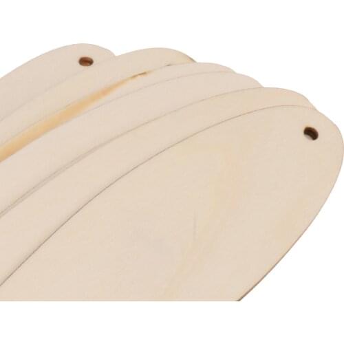 8pcs Wooden MDF Surfboard Shape Cutout For Craft Embellishment Tags DIY