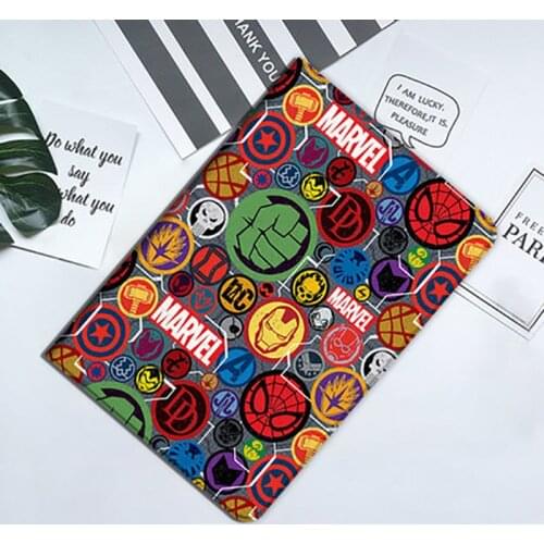 Marvel Avenger Alliance Cover for IPad Pro Case for IPad Mini 1 2 3 Case for 9.7 2017 2018 IPad Air 1 2 9.7 Tablet Soft Fundas