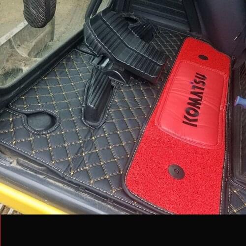 For KOMATSU PC vPC56-7 60-7 PC-5-6-7-8 Excavator cab floor mat pedal pad excavator supplies