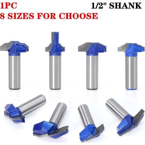 1PC 12.7mm Shank Classical Door & Window Cabinet Bits Engraving Milling Cutter 1/2" Shank Woodworking Door Frame Router Bits